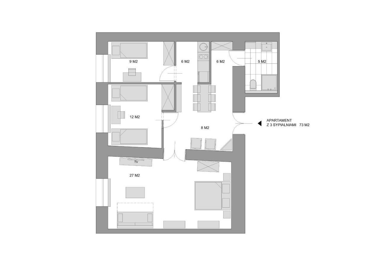 Sewa Apartments Cracovia Exterior foto